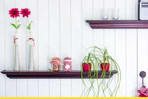 How to put up a floating shelf