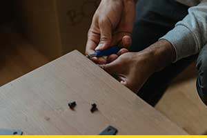 How to assemble flat pack furniture