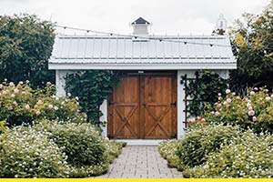 How to paint a wooden shed